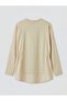 Lcw Modest Gathered Soft Touch Women's Sweatshirt Tunic - 2
