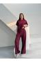 Stoned T-Shirt Crew Neck Oysho Fabric Tracksuit Set - 4