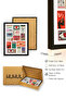 Black Wooden Framed Retro Painting - Vintage Party Themed |   Huhu2430 - Single Table Black Frame - 3