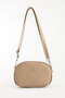 Women's Double Compartment Zippered Shoulder Bag with Adjustable Strap Crossbody Bag