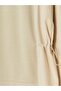Lcw Modest Gathered Soft Touch Women's Sweatshirt Tunic - 3
