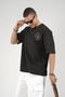 Trend Biz Oversize Embroidered Printed Men's T-Shirt - 3