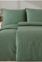 Washed Natural Cotton Duvet Cover Set |   Washed Cotton |   100% Cotton |   Double Bed (with Cream Sheets)