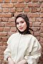Olive Pattern Voile Soft Scarf