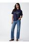 Lcw Vision Los Angeles Printed Oversize Women's T-Shirt - 2