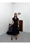 Premium 100% Linen Bat Sleeve Shirt Dress - 2