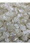 50Gr Oyster Leaf Model Luxury Plated Pearlescent Cream Pearl Beads, Keychain, Crown, Jewelry (~55 Pieces) - 6