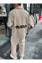 Green Back Embossed Striped Shirt Tw-1211 - 3
