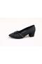 6881 Thick Heel Comfortable Satin Women's Shoes - 2