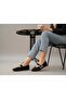 Suede Soft Women's Ballet Shoes with Buckle - 2