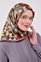 وشاح كريستالي لامع بنمط الباتيك المطلي بالزيت