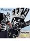 Soccer Goalie Gloves - Sizes 6 to 10, 4mm German Contact Grip Sticky Latex & Built-in Pro-Level Gloves Wrist Support - 3