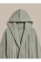 Hooded Unisex Bathrobe 100% Cotton - 4