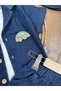 4-Piece Summer Baby Boy-Child Set with Denim Lycra Hat, Car Toy, Athlete and Badili - 6