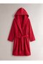 Cotton Hooded Soft Textured Absorbent Unisex Bathrobe - 2