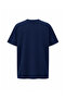 Men's Large Size Navy Blue Crew Neck Short Sleeve Original T-Shirt 3Xl-4Xl-5Xl-6Xl - 5