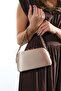 Willow Dark Beige Satin Women's Evening Dress Bag - 2