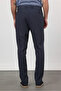 Navy Blue Side Pocket Comfort Fit Flexible Chino Trousers 1003260171 - 5