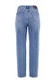 Women's Plus Size Lycra Regular Mom Jean Pants – High Waist Stretch Denim - 2