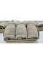 Basket of 3 Micro Cotton Soft Towels Set 30*30 cm - 2