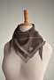 Striped Pattern Sparkling Crystal Scarf - 6