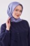 وشاح كريستالي لامع بنمط مخطط - 4