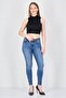 Women Round Neck Sleeveless Ribbed Tank Top, Black - 4