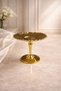 Series of Titanium-Plated Glass-Legged Presentation Trays – Stylish Serving Plate, Decorative Fruit Bowl & Dessert Container - 2