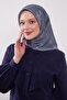 وشاح كريستالي لامع بنمط مخطط - 3
