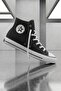 Unisex White-Black-Beige-Navy Blue- Canvas High-Top High-Top Canvas Sneaker Shoes - 4