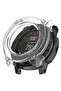حافظة Garmin Instinct 3 - 45 ملم مقاومة للصدمات وواقية من السيليكون الشفاف