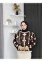 Floral Motif Knitted Cardigan - 4