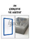 10 Pcs Blue A6 Price Tag Frame and Acetate - A6 Frame and Inner Pocket (Latch Not Included) - 2