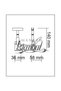 10 Pieces Transparent Price Tag Pegs - Frame Holder Pegs (Only the Pegs) - 6