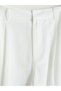 Lcw Vision Loose Fit Linen Blend Women's Pleated Trousers - 7