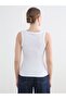 U Neck Women's Ribbed Tank Top (S6) - 4