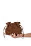 Loura Tan Suede Genuine Leather Women's Handbag - 3