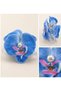 Blue Orchid Flower Pearl Detailed Hairpin – Stylish Hair Clip with Orchid Figure, Daily Hair Accessory - 2
