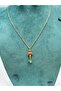 Aventurine Natural Stone Ladybug Special Design Necklace - 4