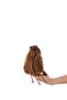 Loura Tan Suede Genuine Leather Women's Handbag - 4