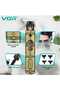 V-085 Rechargeable Hair Clippers with Zero Gapped Baldheaded T-Blade Trimmer - 3