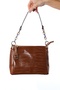 1496 Tan Print Women's Shoulder Bag - 3