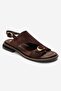 Cruel Brown Suede Genuine Leather Women's Sandals - 3