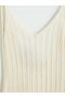 V-Neck Openwork Fringed Beach Dress - 7