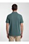Polo Collar Textured Men's T-Shirt (S6) - 4