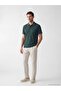 Polo Neck Pique Men's T-Shirt - 2