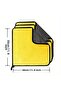 3 Pieces of Woolly Microfiber Precision Car Table Home Cleaning Cloth Woolly Soft Drying Cloth Double-Sided