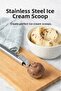 Stainless Steel Ice Cream Scoop & Cookie Scoop Durable Ergonomic