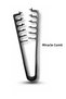 Miraculous Comb Wax Comb Set of 3 Hair Styling Comb Set Volumizing Magic Comb for All Hair Types - 4