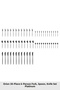 Orion Black 30-Piece 6-Person Fork Spoon Knife Set - 4